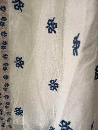 Blusón Boho Bordado Talla S