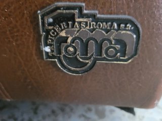 Sofá de piel Roma vintage