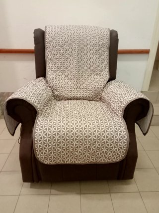 Funda Cubre Sillón Acolchada