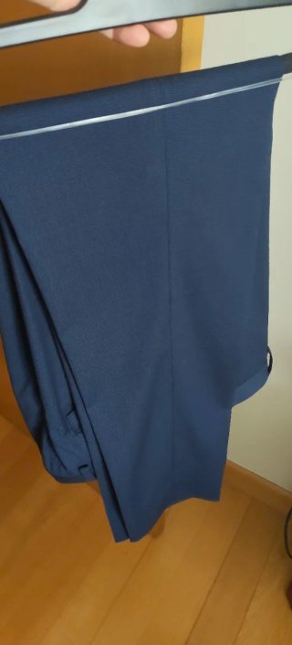 Traje de vestir azul chico