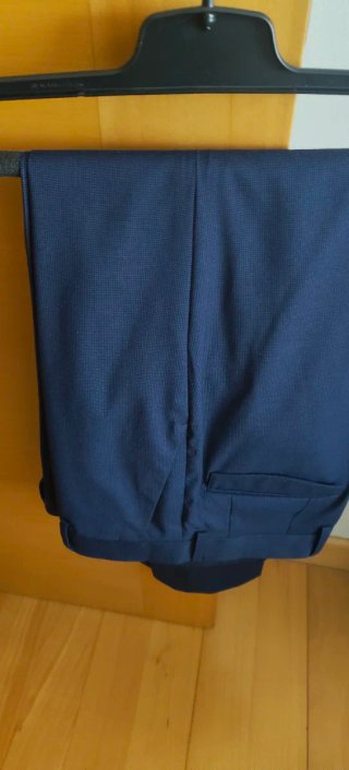 Traje de vestir azul chico