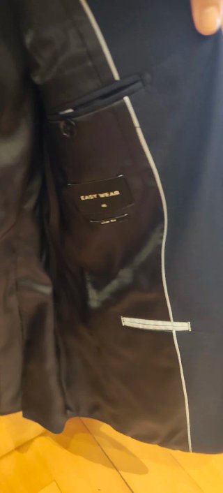 Traje de vestir azul chico
