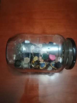 Lote 6 Botes Cristal Decorados Árbol Navidad