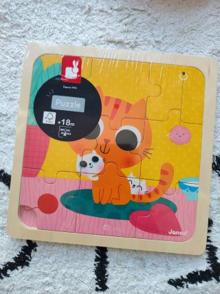 Puzzle Janod Gatos Nuevo +18m