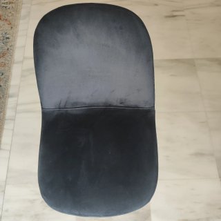 8 Sillas Terciopelo Azul