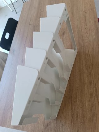 Revistero Ikea Blanco metal