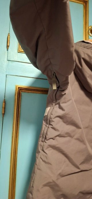 Chaqueta de montaña Quechua beige/gris