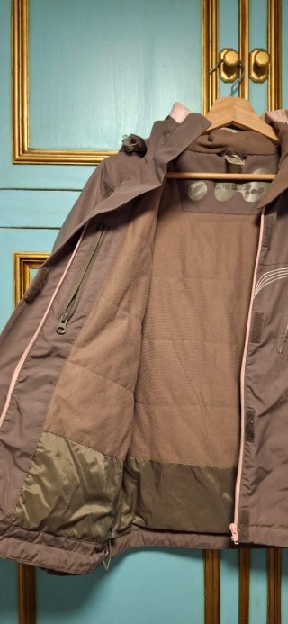 Chaqueta de montaña Quechua beige/gris