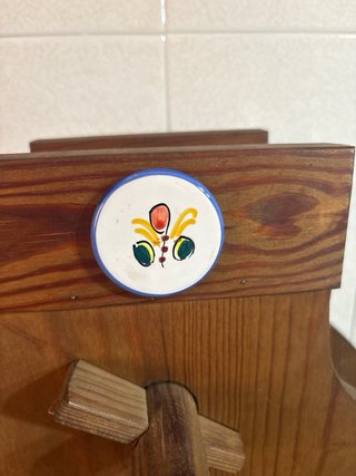 Botellero de madera para vino