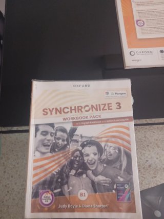 Pack Libros Inglés Oxford Synchronize 3 B1