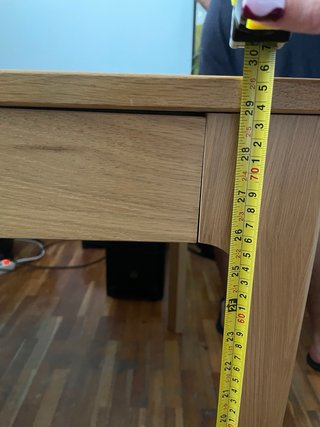 Mesa de comedor extensible de madera