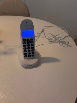 Teléfono Inalámbrico Motorola Blanco