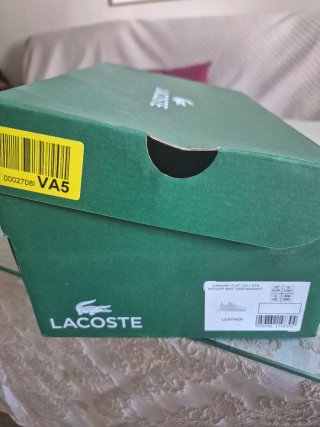 Zapatillas Lacoste Mujer Blancas Nuevas originales