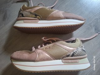 Deportivas Pepe Jeans Talla 40 Oro y Rosa