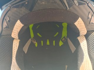 Casco Airoh Enduro/Motocross Blanco/Amarillo