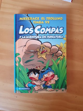 Libro los compas y la aventura en miniatura