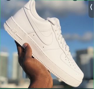 Nike Air Force 1 Talla 38.5 Blancas