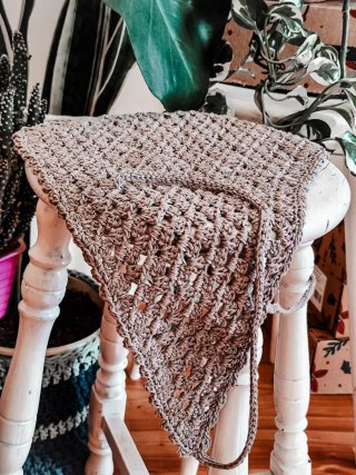 Bandana Cor Areia