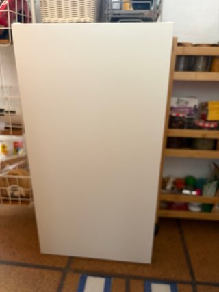 Mueble Auxiliar de Cocina / Despensa Blanca