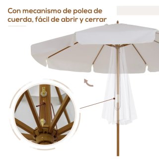 Sombrilla Exterior Ø325 cm