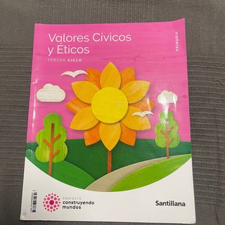 Valores cívicos y éticos Tercer ciclo primaria