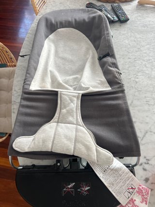Hamaca para bebé gris