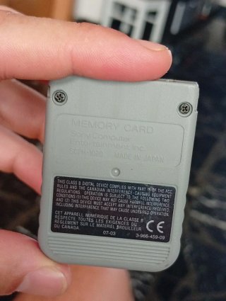 Memory Card PlayStation Original Japón