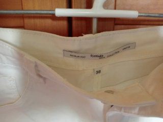 Pantalón corto blanco