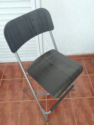 Taburete alto plegable IKEA 63 cm