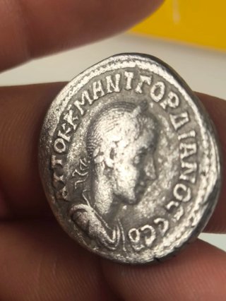 Moneda Romana Tetradracma Antioquía Gordiano III