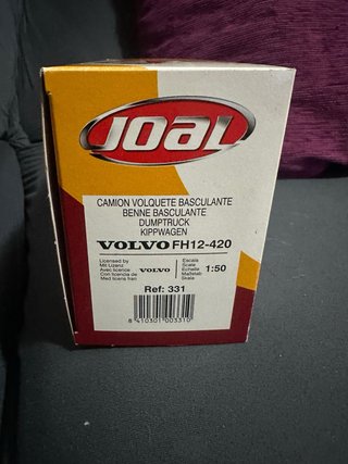 Camión Joal Die-cast Metal Rojo