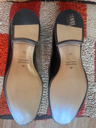 Mocassini Gucci Neri con Borchie Argento