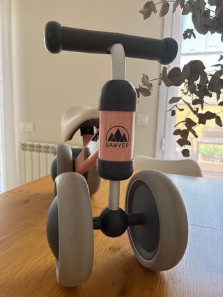 Bici de aprendizaje Sawyer rosa