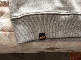 Sudadera Alpha Industries Gris
