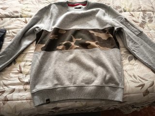 Sudadera Alpha Industries Gris