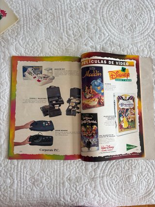 Catálogo de Juguetes El Corte Inglés Años 90