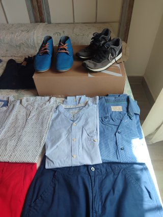 OFERTÓN!!! Lote Ropa y Zapatos Hombre Talla M/L