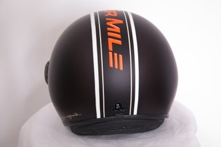 Casco de Moto Quarter Mile estilo Jet.