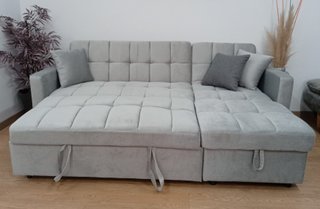 Sofá Cama Krys. Chaiselong. Arcón. Cómodo. Oferta!