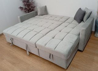 Sofá Cama Krys. Chaiselong. Arcón. Cómodo. Oferta!