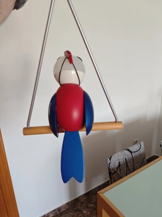 Lámpara Techo Infantil Pájaro