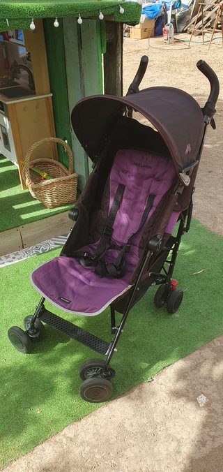 Silla de Paseo Maclaren Quest Morada. Muy Ligera