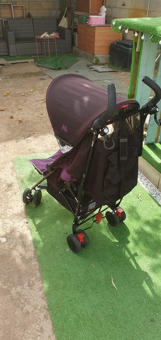 Silla de Paseo Maclaren Quest Morada. Muy Ligera