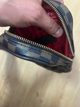 Cartera Louis Vuitton Marrón Damier