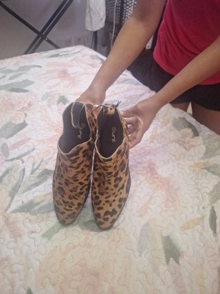 Botines de leopardo