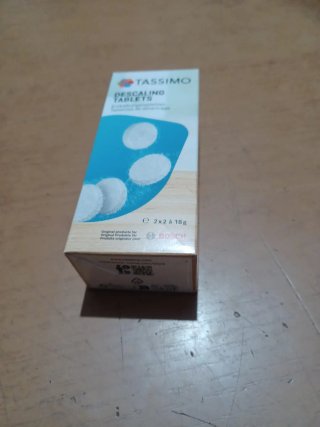 Pastillas Descalcificadoras cafetera Bosch Tassimo