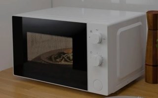 Microondas blanco como nuevo