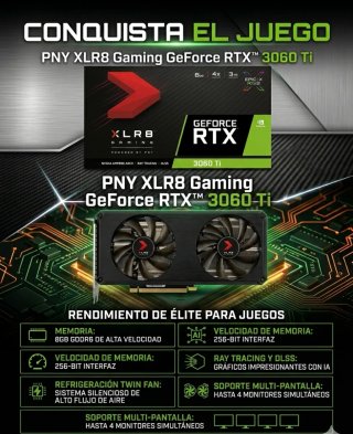 PNY RTX 3060 Ti 8GB XLR8 Gaming