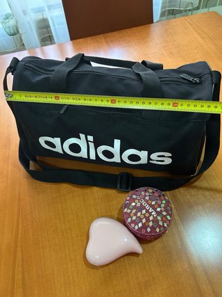Bolsa deportiva Adidas negra original nueva