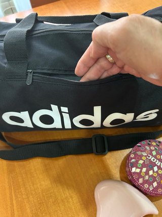 Bolsa deportiva Adidas negra original nueva